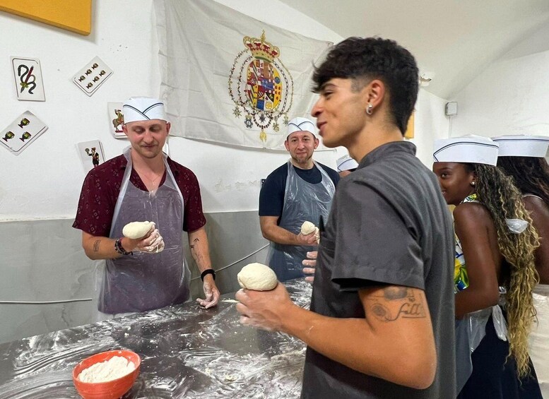 Picture 47 for Activity Naples: Pizza and Tiramisu Cooking Class diploma and wine 5