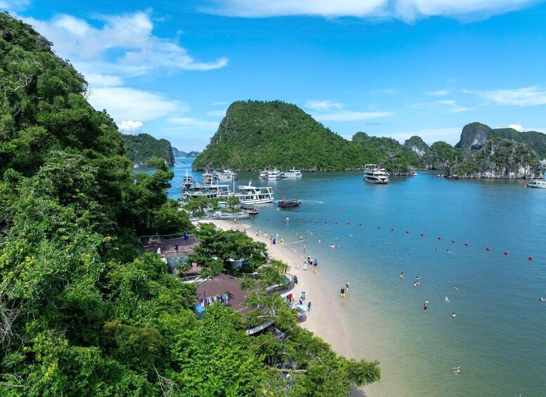 Picture 6 for Activity Halong Bay Saquila Yacht Explore Sung Sot Cave, Titop Island 3