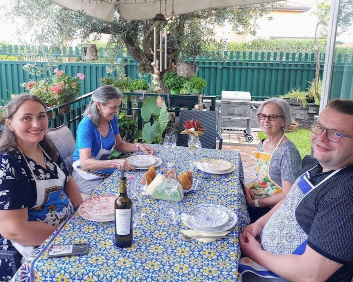 Picture 10 for Activity Catania: Sicilian Cooking Class with Wine and Appetizers 5