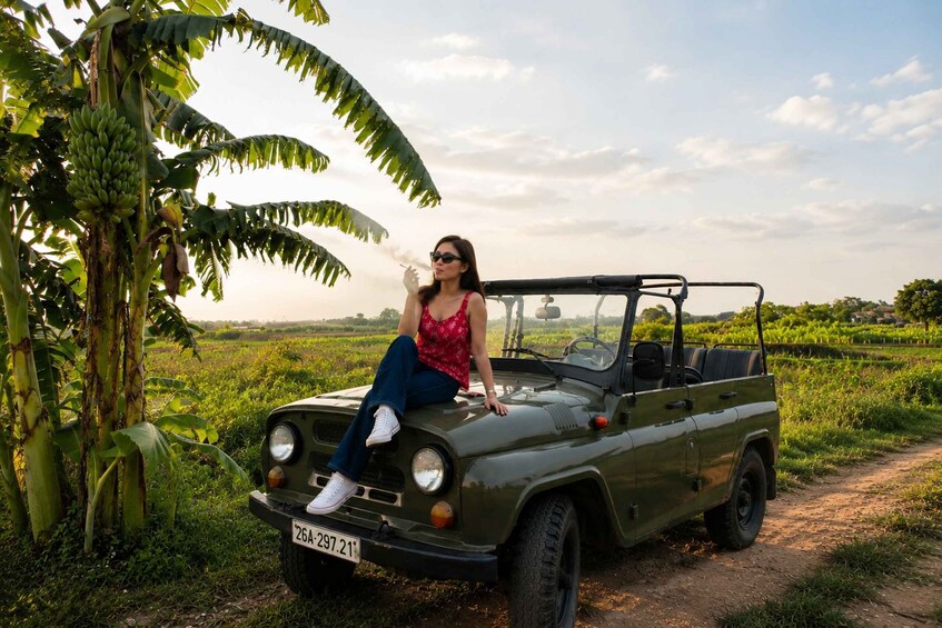 Picture 17 for Activity Hanoi Jeep Tours: 2-Hour Sightseeing or Half-Day Hidden Gems 4