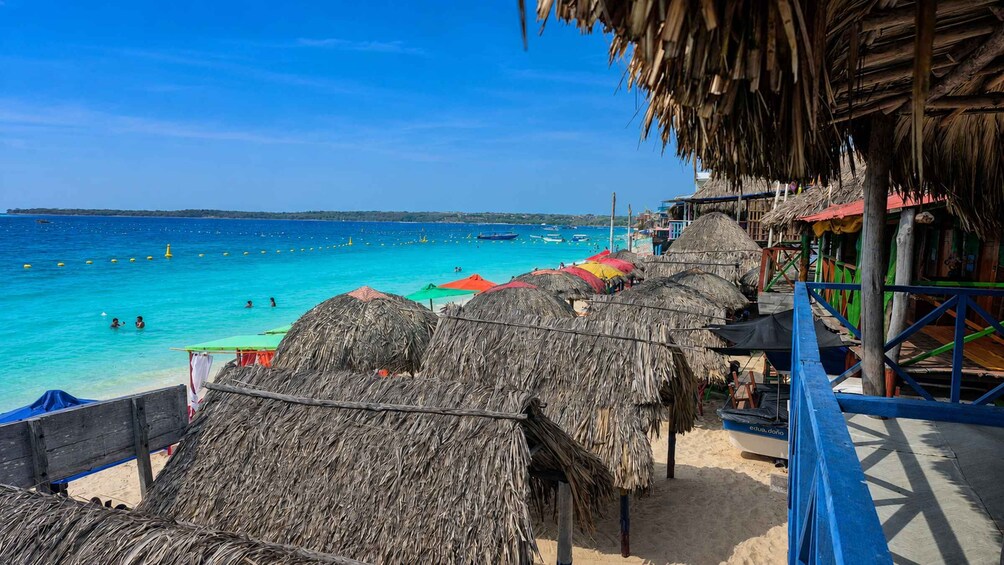 Picture 2 for Activity Cartagena: Rosario Islands Excursion with Snorkeling and Playa Blanca in Barú 4