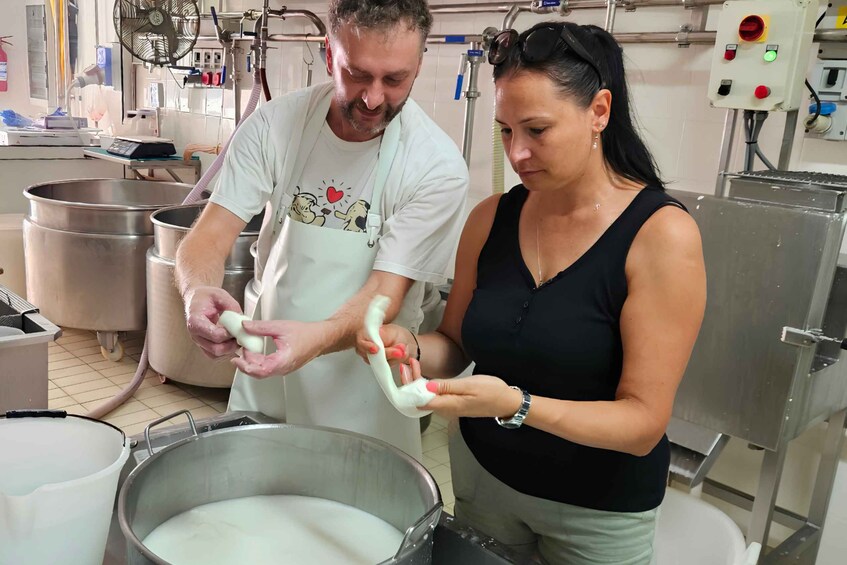 Gioia del Colle: Mozzarella & Burrata Making Experience 1
