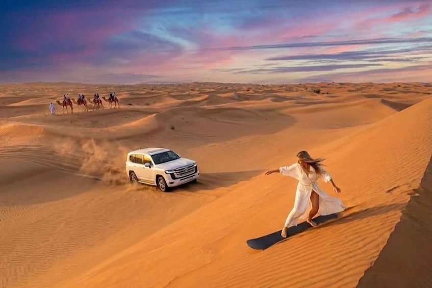 Qatar: Desert Safari, Camel Ride, Inland sea, Sandboarding 2