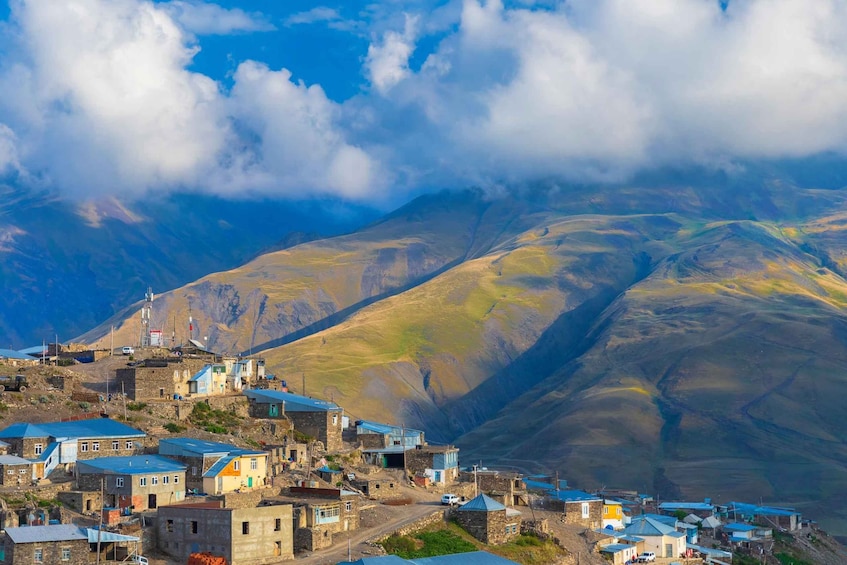 From Baku: Khinalig, Eagle Peak & Pink Lake Tour 4
