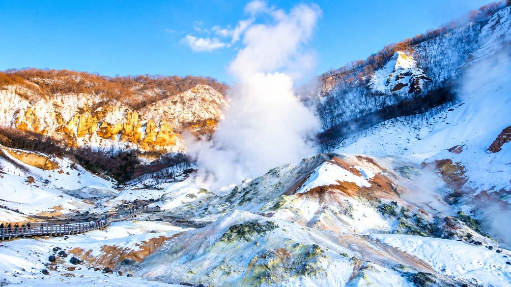 Picture 4 for Activity Sapporo: Lake Toya & Hell Valley Day Trip with Mt. Yotei 4