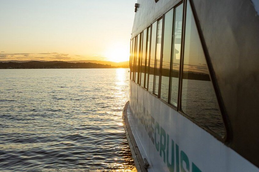 Lake Macquarie Sunset Dinner Cruise with BBQ and Desserts 2