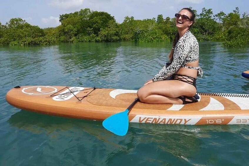 Picture 2 for Activity Zanzibar: Mangrove Kayaking and Village tour with Fruits 2