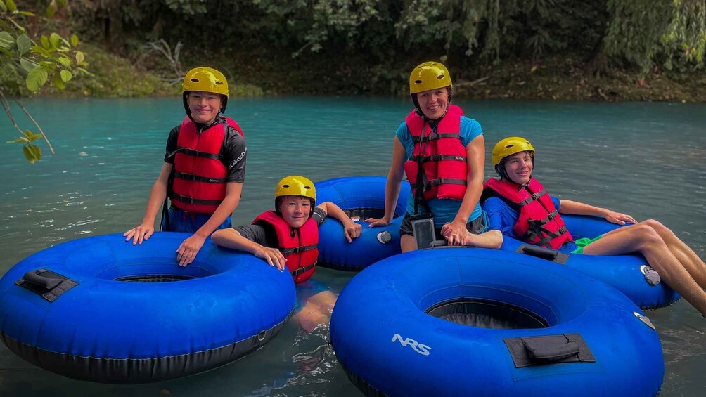 Picture 1 for Activity Tubing on Rio Celeste: The Perfect Family Adventure. 5