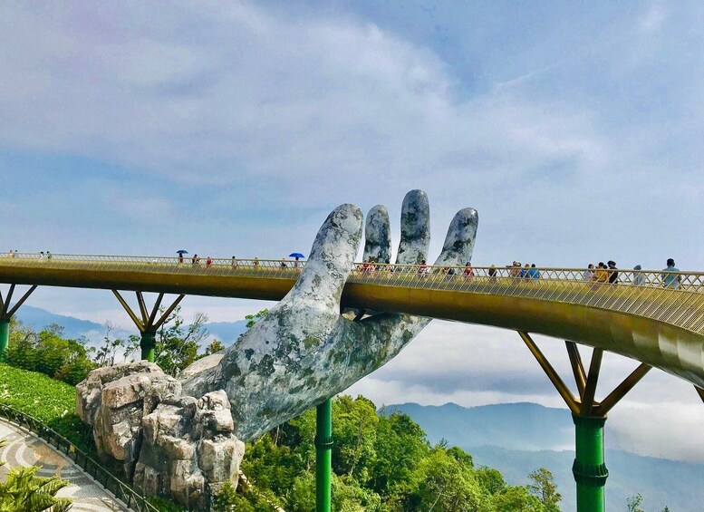 Chan May Port: Golden Bridge & Hai Van Pass Tour 1