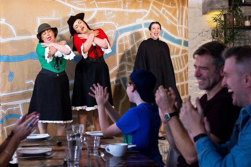 Families enjoying their time at Hysterical Histories Cork 2