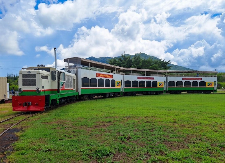 Saint Kitts Train Trek: With Drinks. Pickups & Drop off 1
