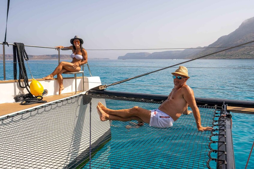 Picture 1 for Activity Balos & Gramvousa Catamaran Trip: Meals, Drinks & Transfer 4