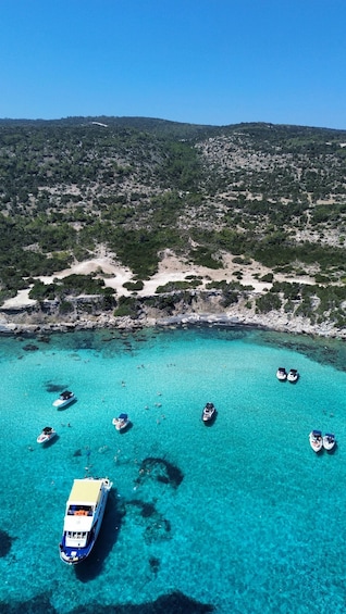 Picture 12 for Activity Paphos/Akamas: Blue Lagoon Bus & Boat Tour with Water Slide 3
