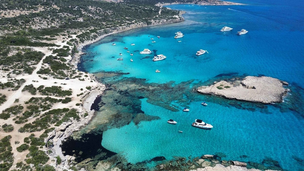 Picture 10 for Activity Paphos/Akamas: Blue Lagoon Bus & Boat Tour with Water Slide 5