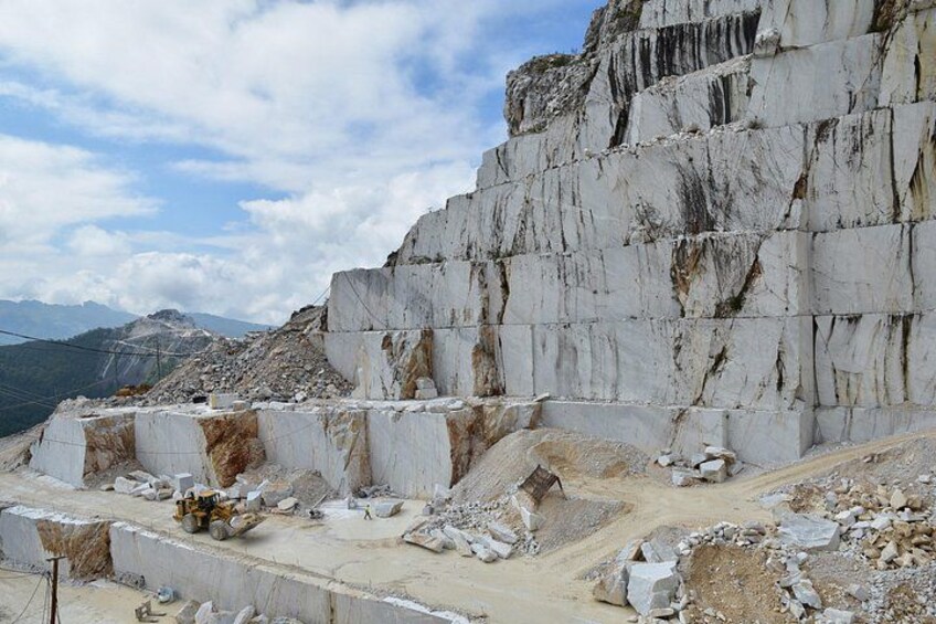 Slabs of marble have been taken from the mountain since Roman times 2