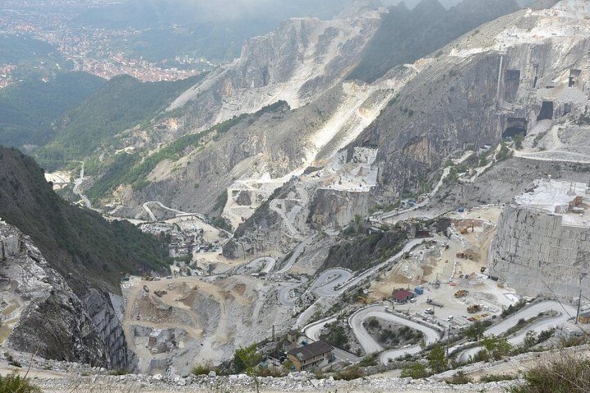 Marble Mountain views across to the sea 5