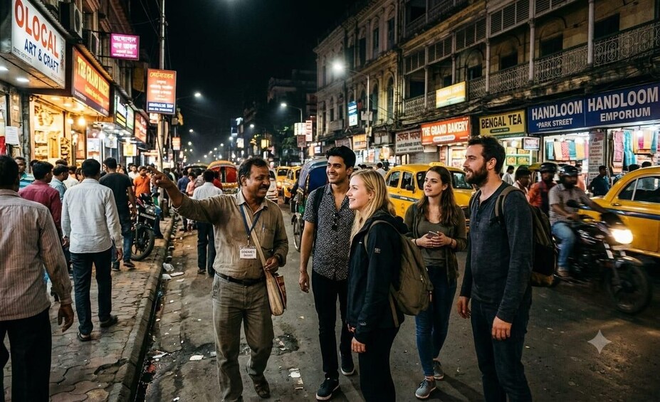 Kolkata: Night Tour with Food Tasting and Market Walk 1