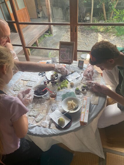 Picture 18 for Activity Kyoto: Mochi dessert Making & Tea Tasting Workshop 5