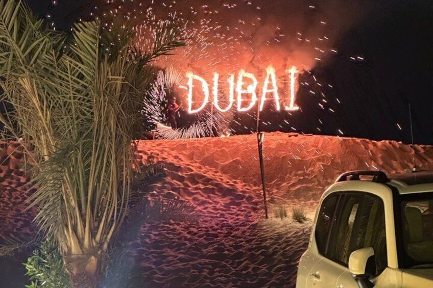 Dubai desert safari with BBQ dinner at luxury Camp 3