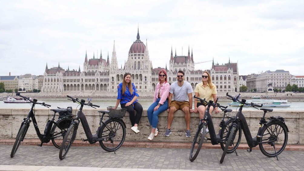 Picture 8 for Activity Budapest Hidden Gems Bike Tour: Mini Statues & Views 5