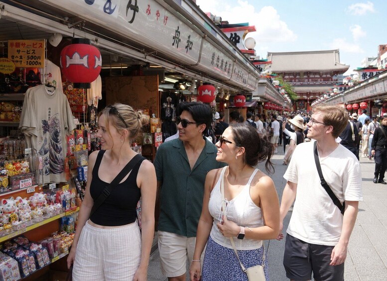 A crowded market street with traditional architecture and shops. 3