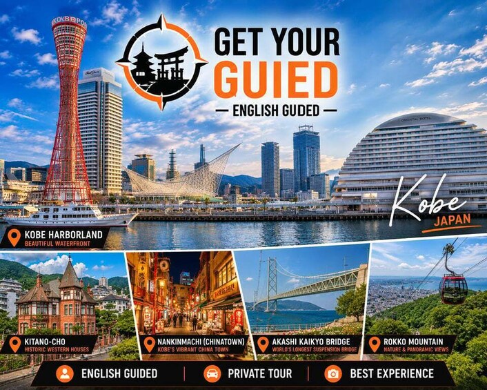 Kobe: Kobe City Private Customize Tour+English Spekan Driver 2