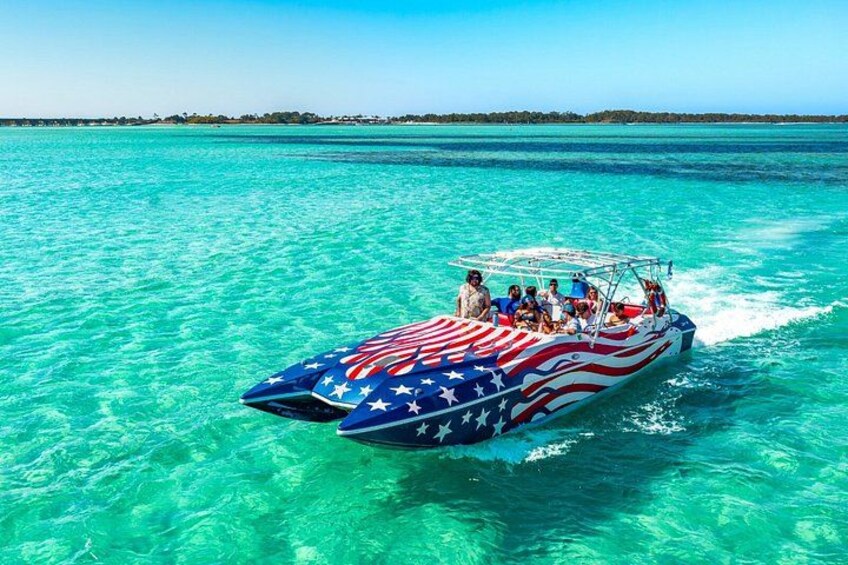 Screaming Eagle Speedboat Thrill Ride in Destin 3