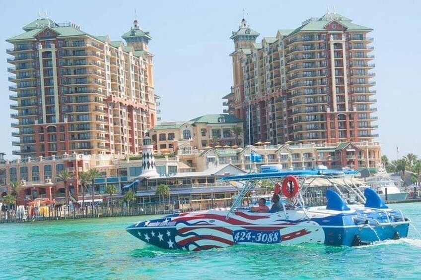 Screaming Eagle Speedboat Thrill Ride in Destin 3