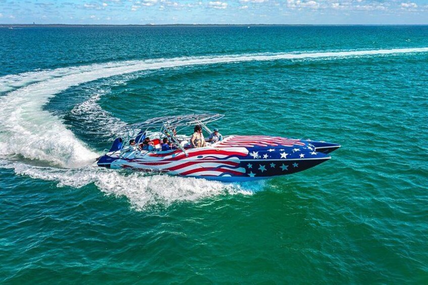 Screaming Eagle Speedboat Thrill Ride in Destin 2