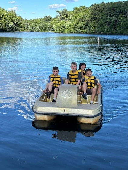 Natick: Lake Cochituate Pedal Boat Rental 1