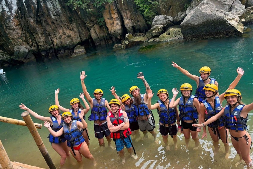 Picture 110 for Activity Phong Nha: Paradise Cave & Dark Cave with Zipline & Mud Bath 3