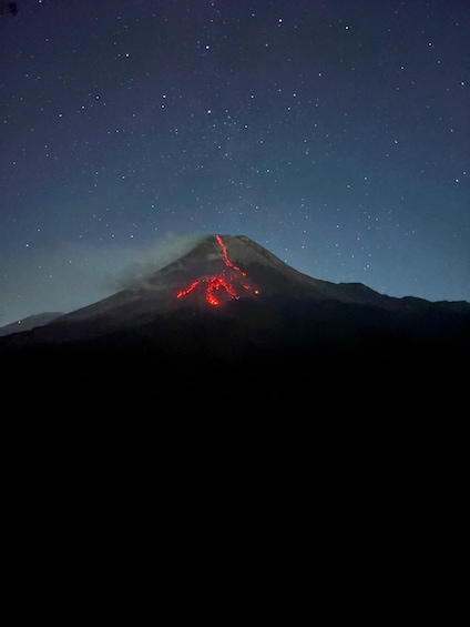 Picture 22 for Activity Yogyakarta: Merapi Lava View with Jeep Night Tour & campfire 4