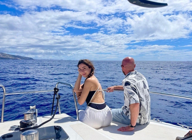 Picture 33 for Activity Calheta: Private Catamaran Tour - With Open Bar & Snacks 3
