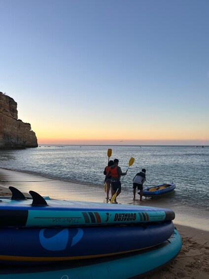 Picture 4 for Activity Benagil Cave & Sea Caves Guided Kayak Tour + Sunrise &Sunset 4