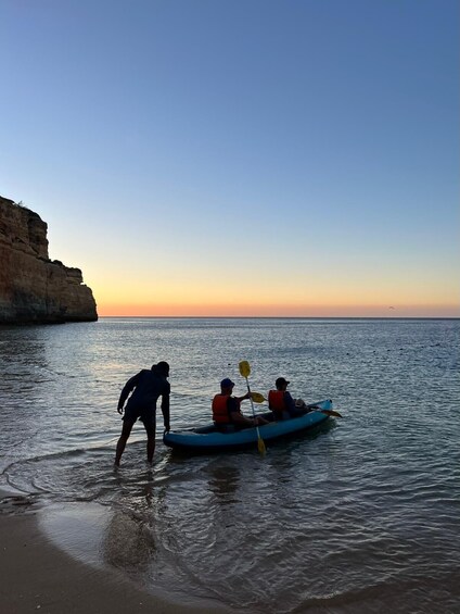 Picture 1 for Activity Benagil Cave & Sea Caves Guided Kayak Tour + Sunrise &Sunset 3