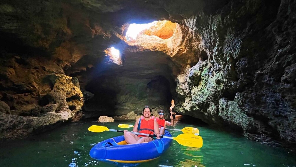 Picture 7 for Activity Benagil Cave & Sea Caves Guided Kayak Tour + Sunrise &Sunset 5