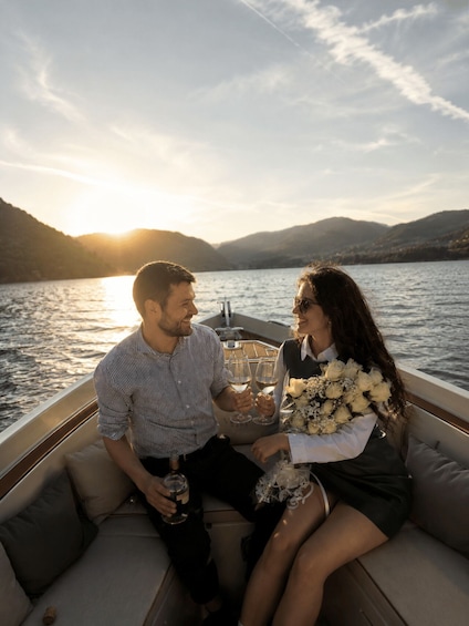 Picture 5 for Activity Lake Como: Private Boat Tour with Prosecco 3