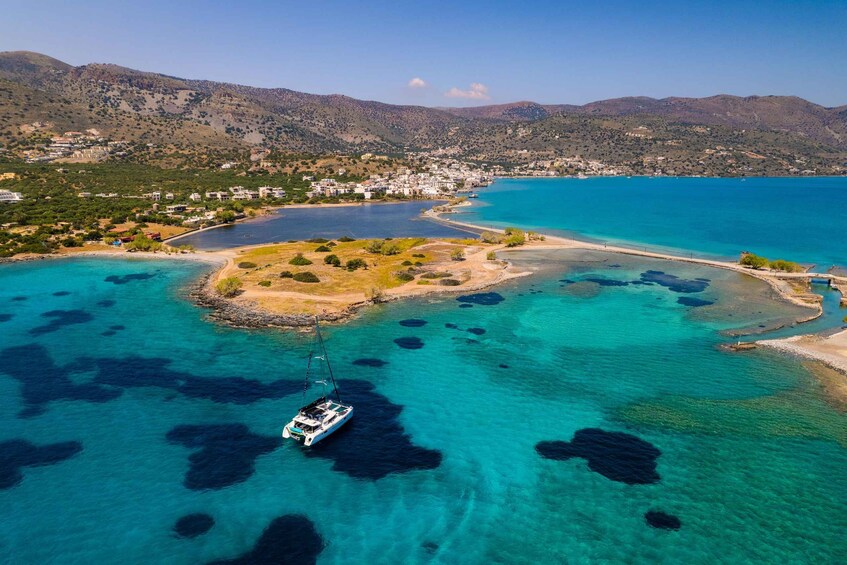 Picture 14 for Activity Agios Nikolaos: Sailing Trip Catamaran Lunch and Water Toys 1