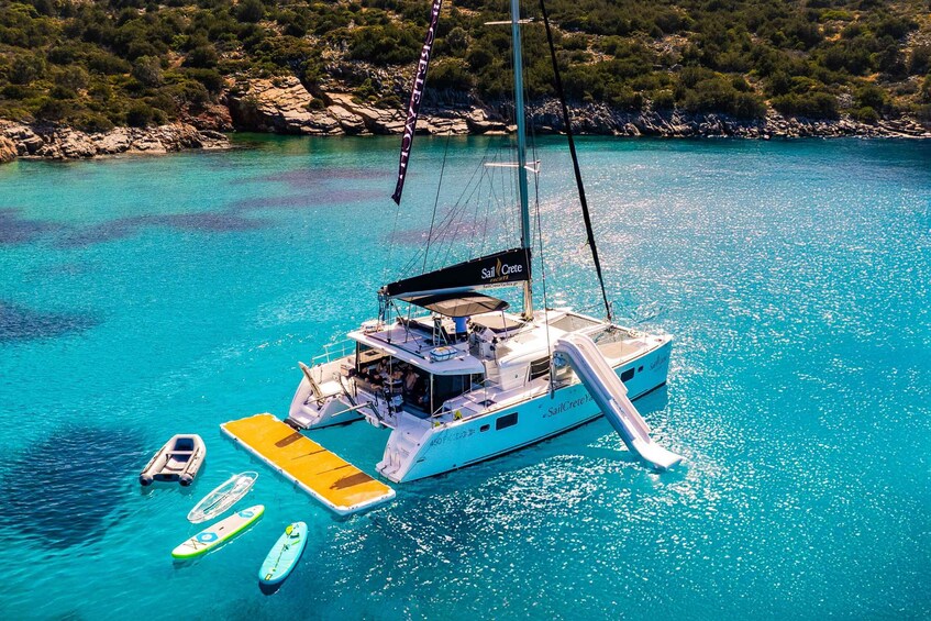 Agios Nikolaos: Sailing Trip Catamaran Lunch and Water Toys 2