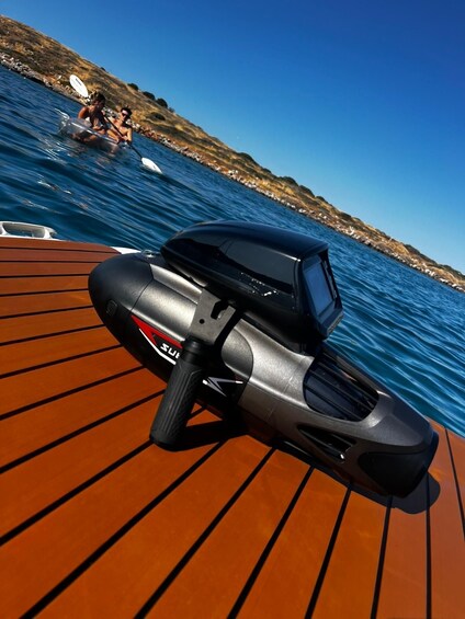 Picture 6 for Activity Agios Nikolaos: Sailing Trip Catamaran Lunch and Water Toys 2
