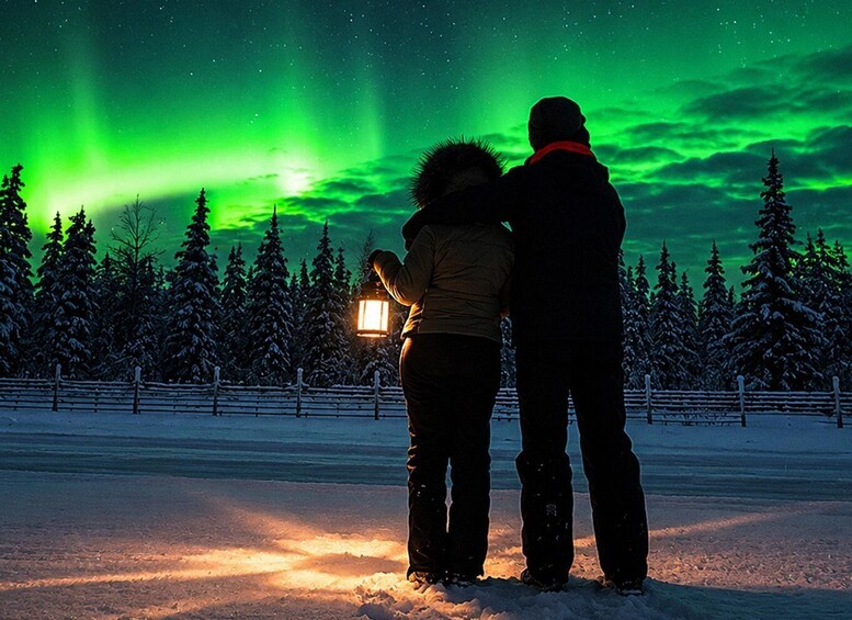 Picture 29 for Activity Rovaniemi: Northern Lights Hunt with 100% Photo Guarantee 4