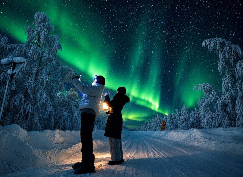 Picture 27 for Activity Rovaniemi: Northern Lights Hunt with 100% Photo Guarantee 5