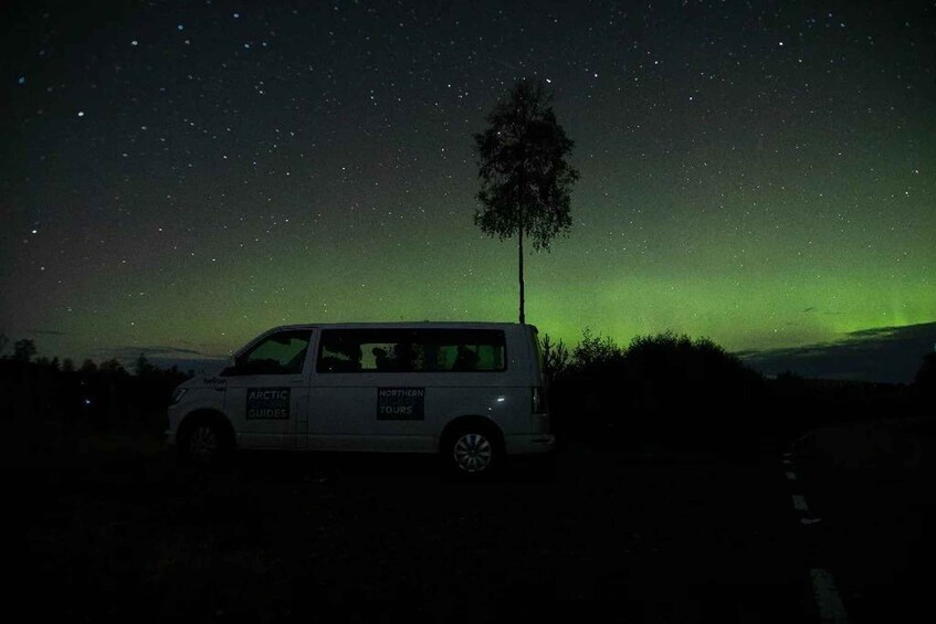 Picture 12 for Activity Rovaniemi: Guaranteed Northern Lights Hunt | ⭐ Small Group 3