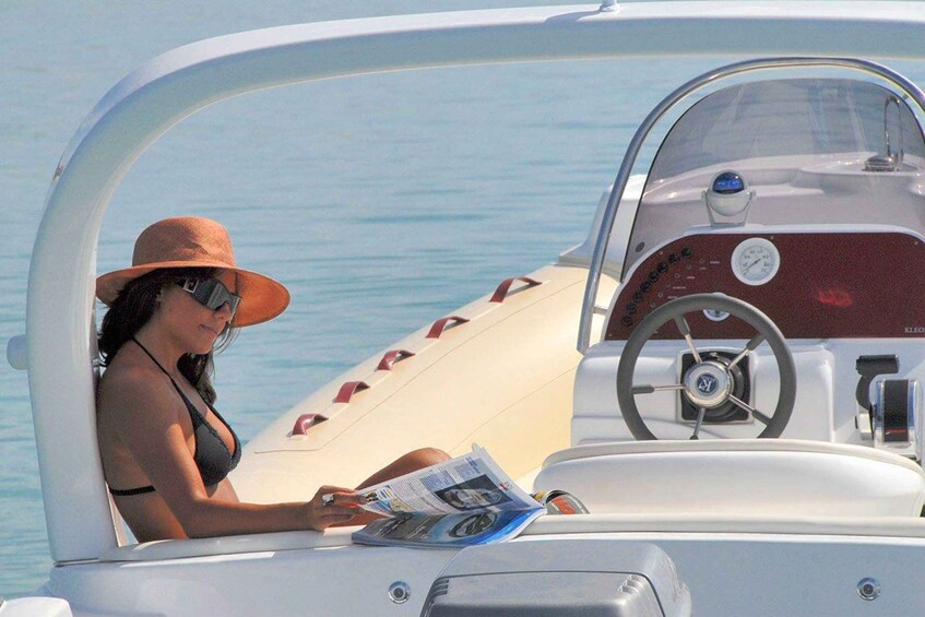 Castellammare del Golfo: Dinghy excursion with aperitif 1