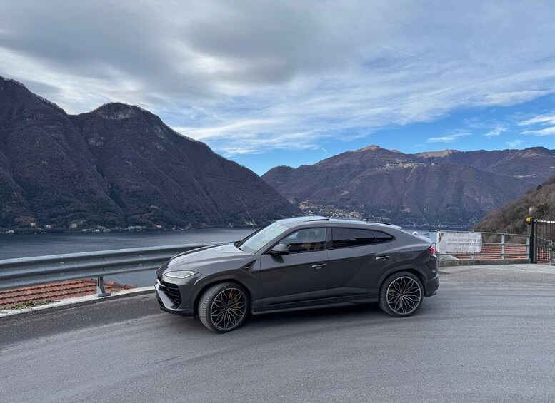 Lake Como: Private Lamborghini Urus Tour with Aperitif 1