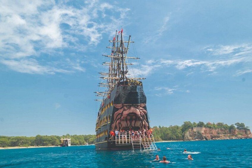 Antalya/Kemer Gonster Pirate Boat Trip with Lunch and Transfers 5
