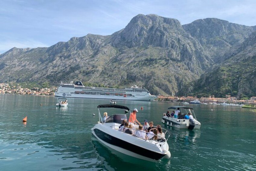 Kotor: Blue Cave 3-hour GROUP boat tour with modern speedboat 2