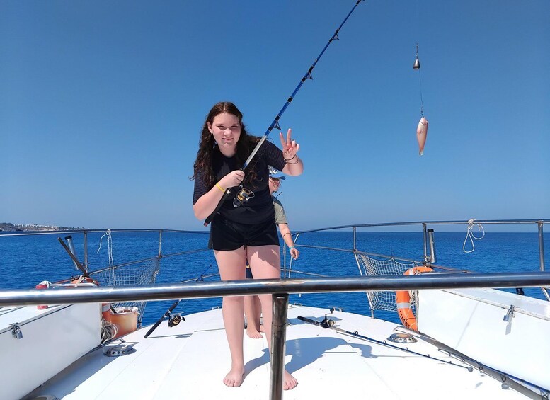 Picture 21 for Activity Protaras: Private Boat Tour with Fishing 3