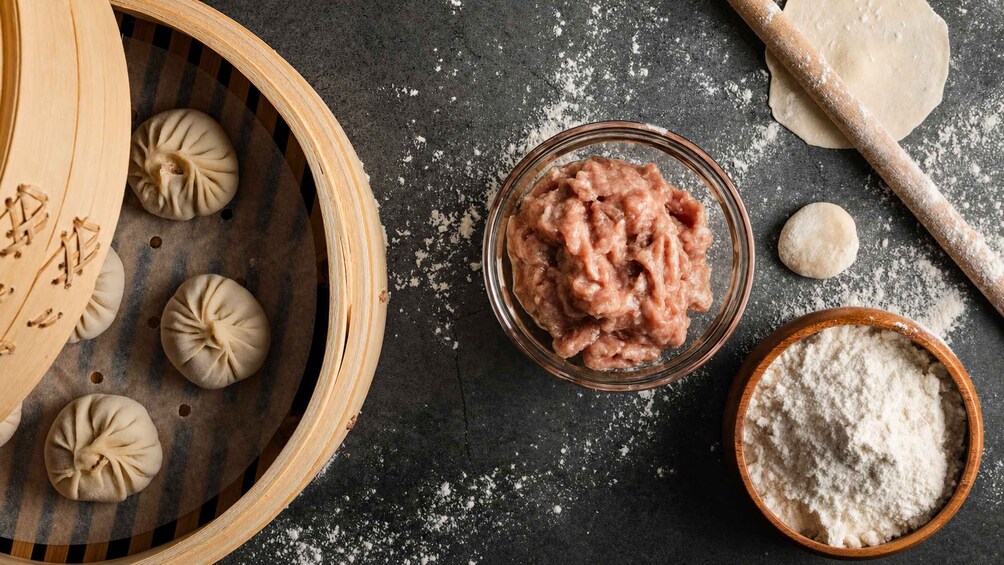 Picture 4 for Activity Taipei: Xiaolongbao, Beef Noodles and Boba Tea Cooking Class 3