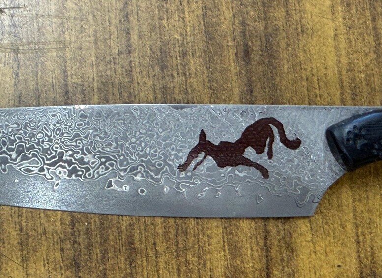 Picture 54 for Activity Seki Knife Making: Hand-Draw & Etch Your Own Damascus Blade 4